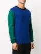 PS Paul Smith panelled fine-knit jumper