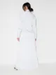 Y/Project asymmetric placket maxi shirt dress