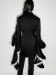 Y/Project lace trim draped sleeves blazer