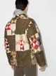 BODE стеганая куртка 50 Bow Tie из коллаборации с Browns