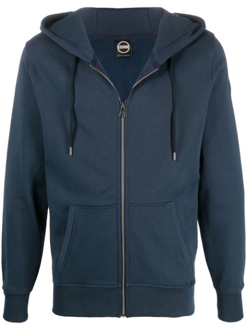 Blue Colmar zip-up jersey cotton hoodie 82706UX - Farfetch