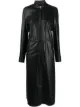Image 1 of Boss Hugo Boss faux leather shirt dress