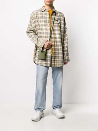 oversized check shirt展示图