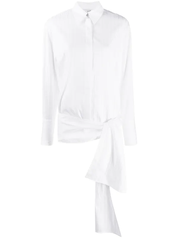 Victoria Victoria Beckham side-tie long 