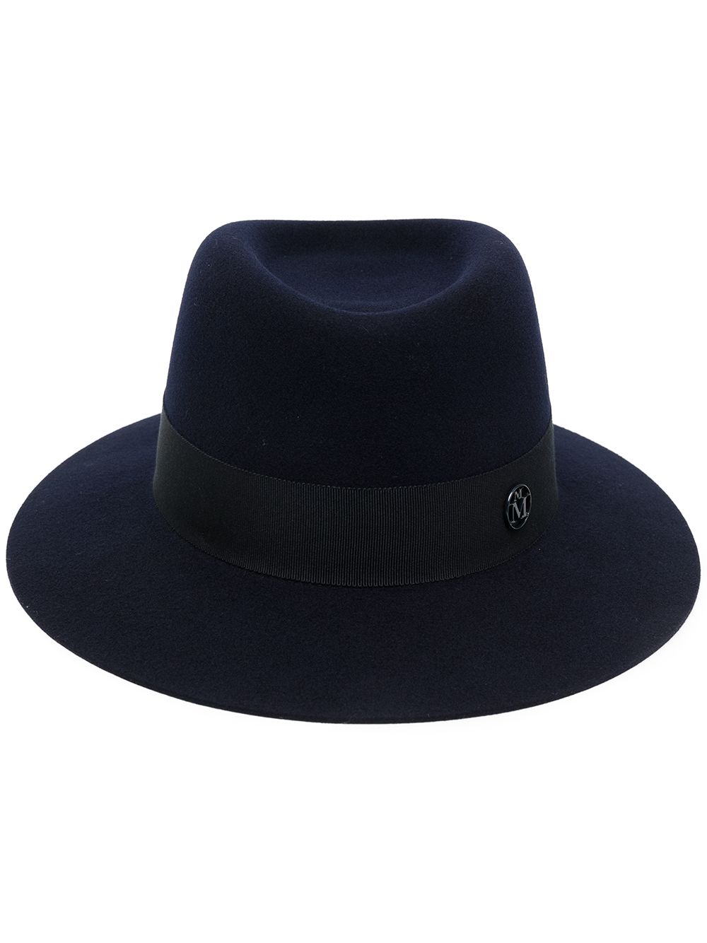 Shop Maison Michel Andre Fedora Hat In Blue