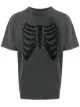 Image 1 of Palm Angels skeleton-print short-sleeve T-shirt