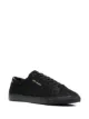 Image 2 of Saint Laurent snake-effect low-top sneakers