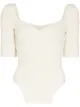 Image 1 of Khaite Irina ribbed-knit top