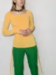 Image 2 of Rejina Pyo Mira drawstring-side long-sleeve top