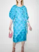 Image 2 of Rejina Pyo Ellis puff-sleeves floral print dress