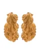 Imagem 1 de Saint Laurent Par de brincos de pressão com concha