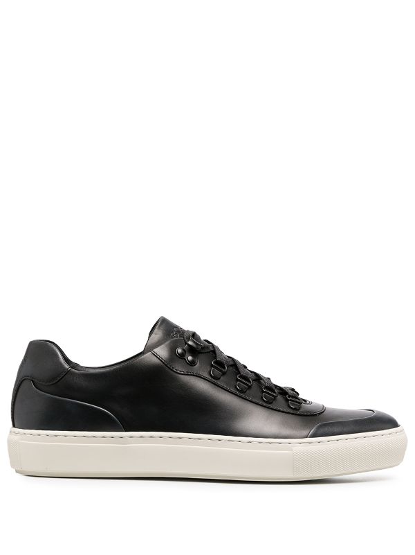 BOSS black Mirage leather sneakers for 