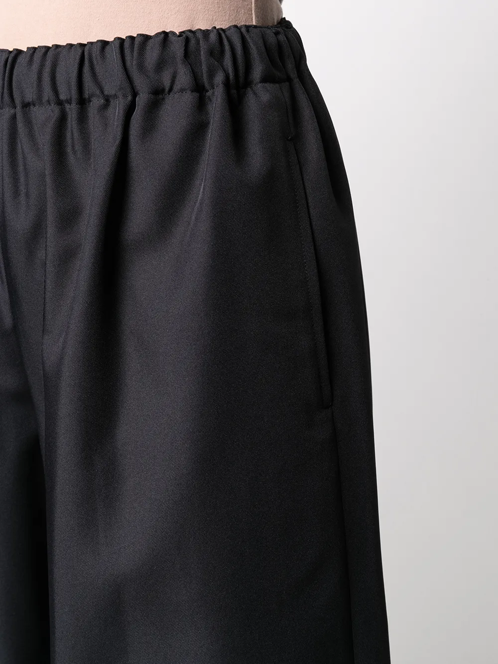 Comme Des Garçons Comme Des Garçons High waist culotte Blauw