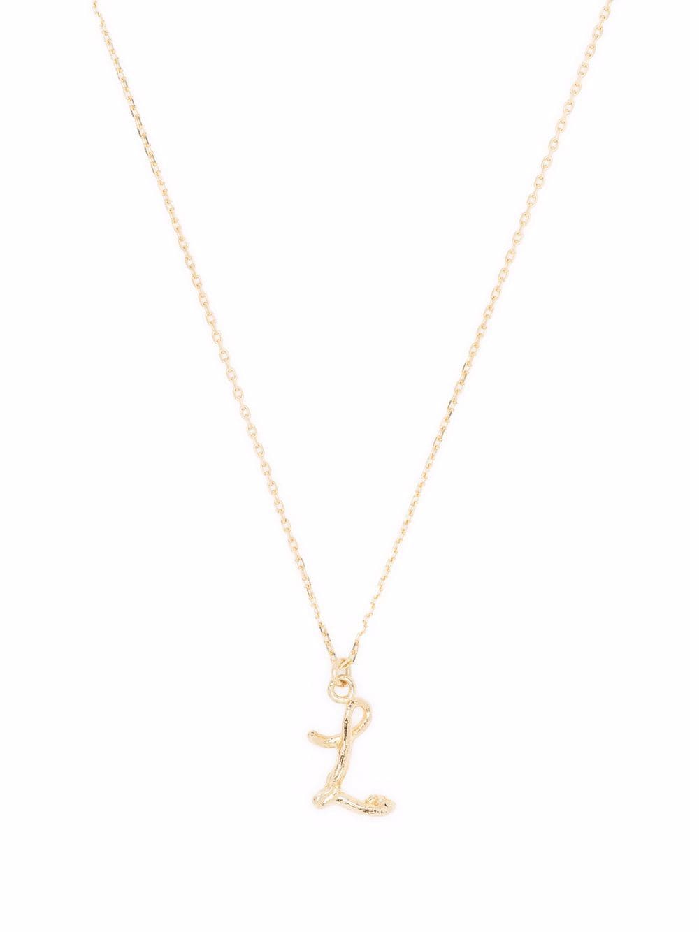 

Alex Monroe collar Enchanted Twig Alphabet L en oro amarillo de 18kt - Dorado