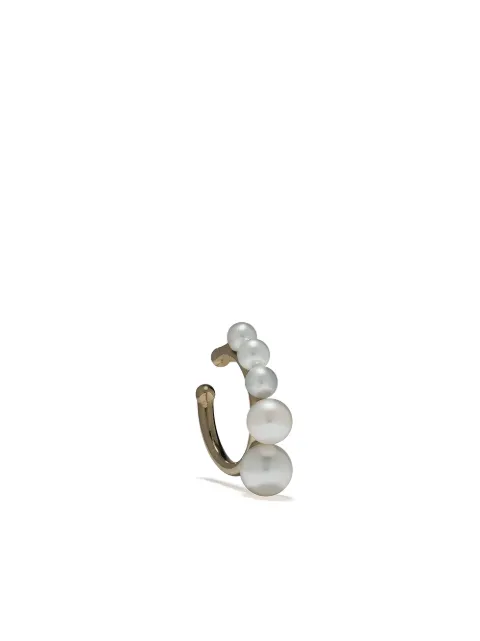 Mizuki Earcuff in oro 14kt con perle 