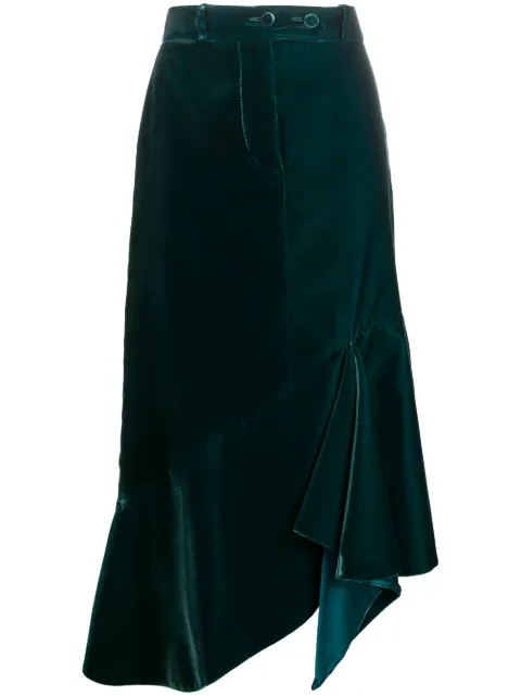 TOM FORD asymmetric mid-length skirt