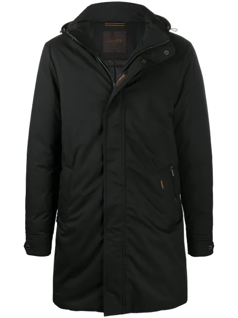 Moorer hooded parka coat