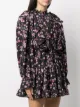 Gina floral-print ruffle-trim dress