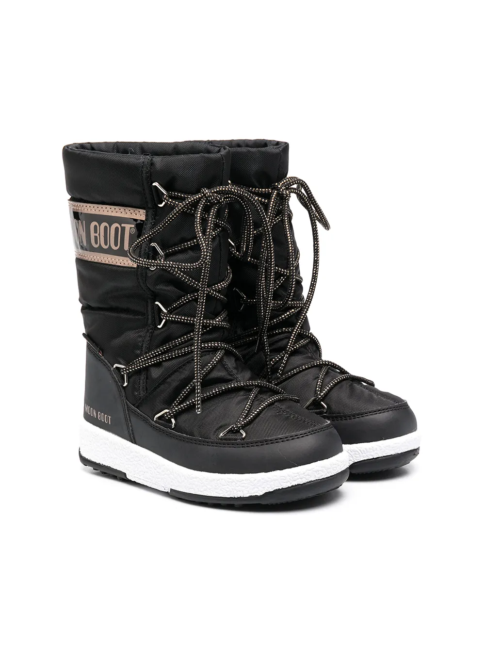 

Moon Boot Kids botas para nieve Mid Waterproof - Negro