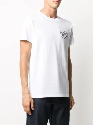 logo print T-shirt展示图