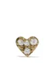 Image 1 of Feidt Paris 18kt yellow gold Bo Mini Coeur diamond stud