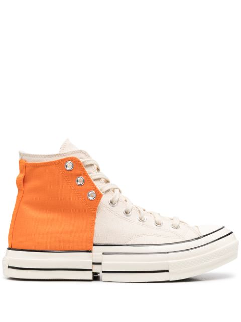 orange bottom converse