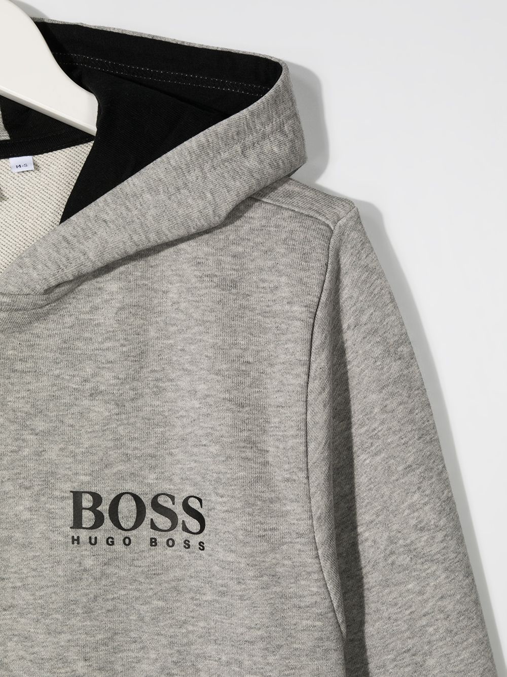 фото Boss kidswear худи на молнии с логотипом