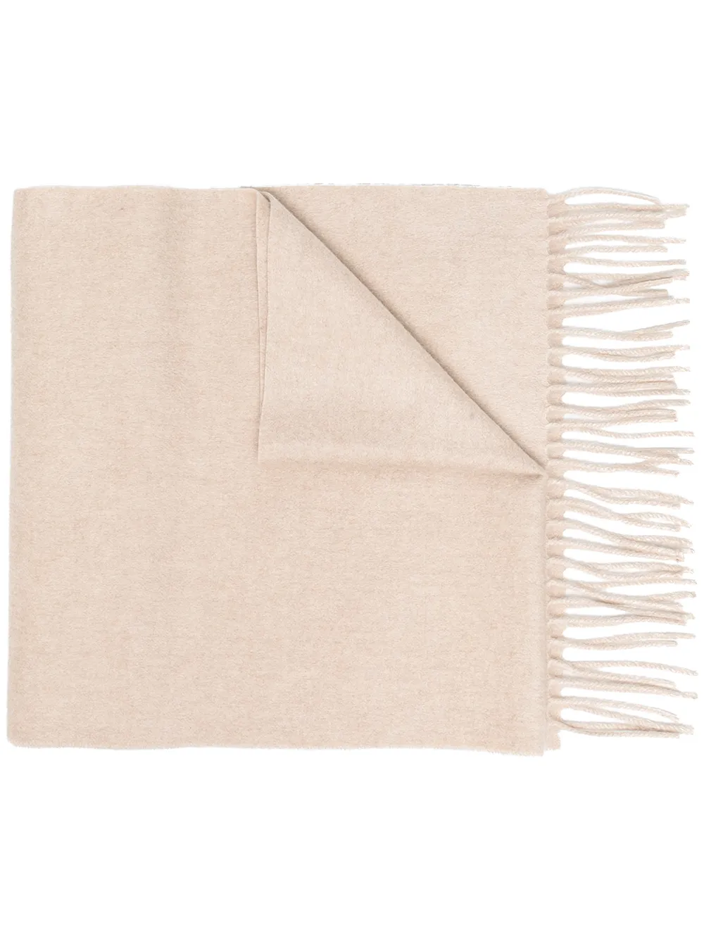 

Dell'oglio pashmina con bordes con flecos - Neutro