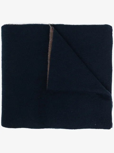 Dell'oglio cashmere two-tone scarf