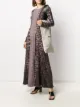 Image 2 of Raquel Allegra printed long-sleeved maxi dress