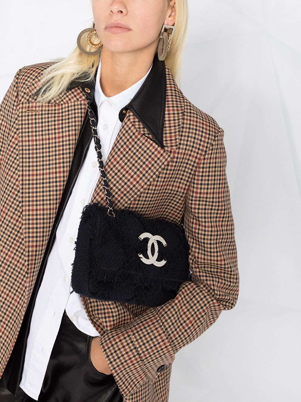 CHANEL 2008-2009 interlocking CC shoulder bag Women