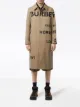 Burberry Horseferry print gabardine coat
