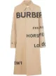 Image 1 of Burberry Horseferry print gabardine coat