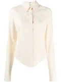 KNWLS fitted button-up shirt - Neutrals