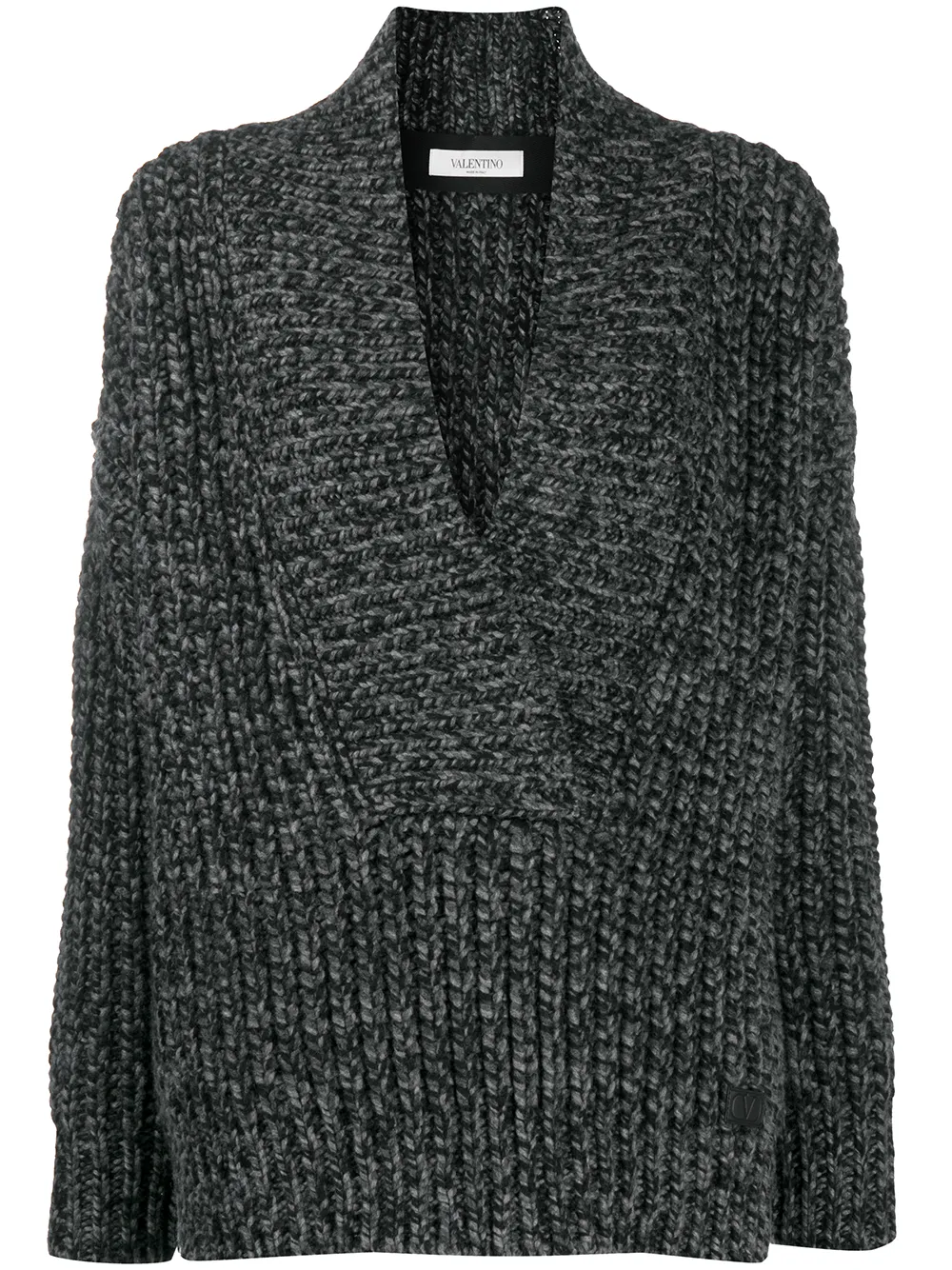 Valentino Garavani Oversized trui Zwart