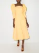 Image 2 of Rejina Pyo Celeste puff-sleeve midi dress