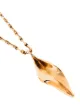 Chloé leaf pendant necklace