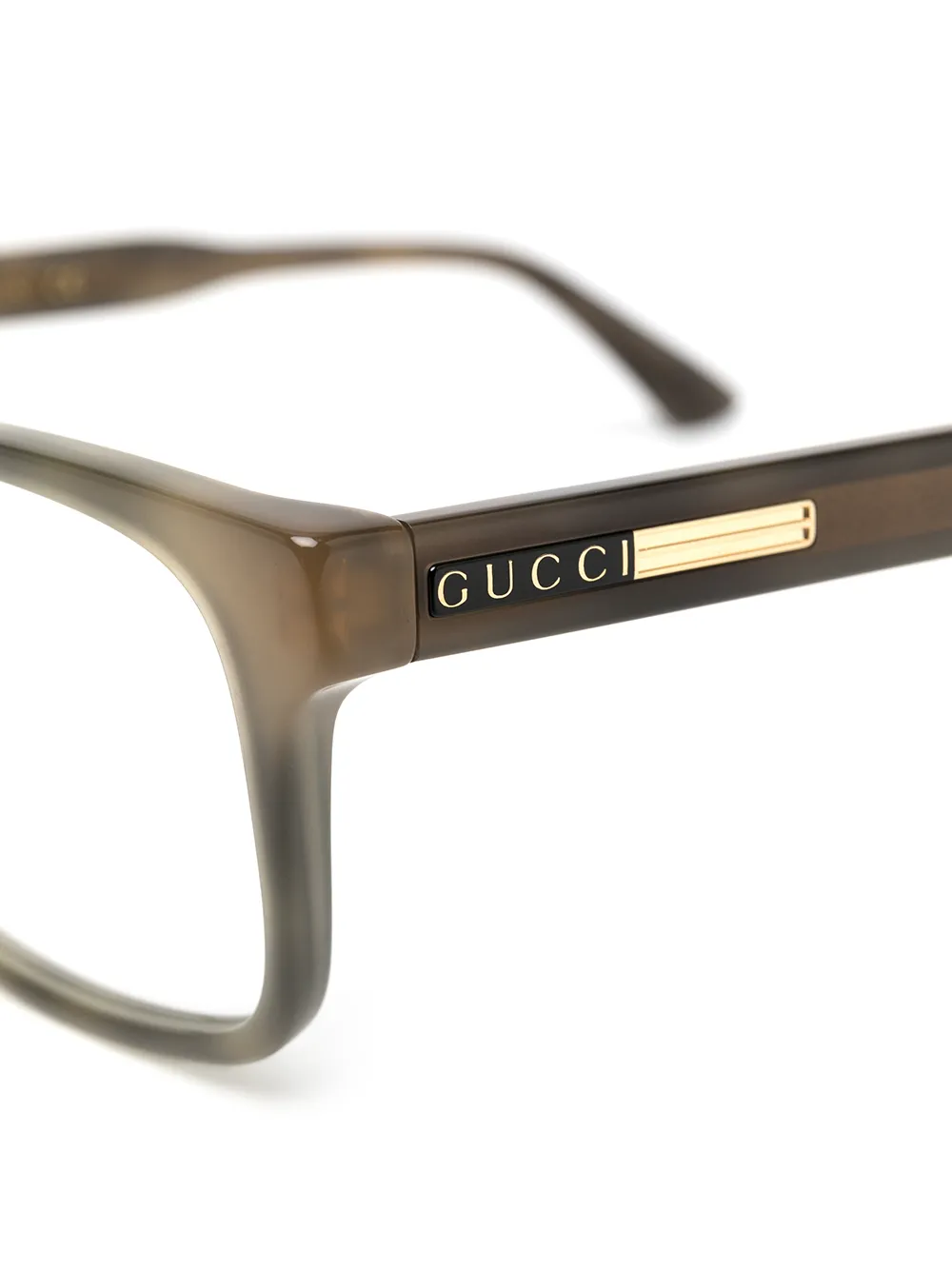 Gucci Eyewear Rectangular Frame Glasses Farfetch