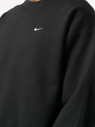 Swoosh embroidered sweatshirt展示图