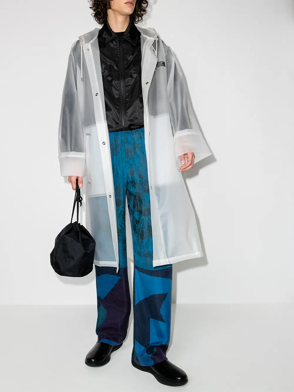 фото Marine serre брюки с принтом