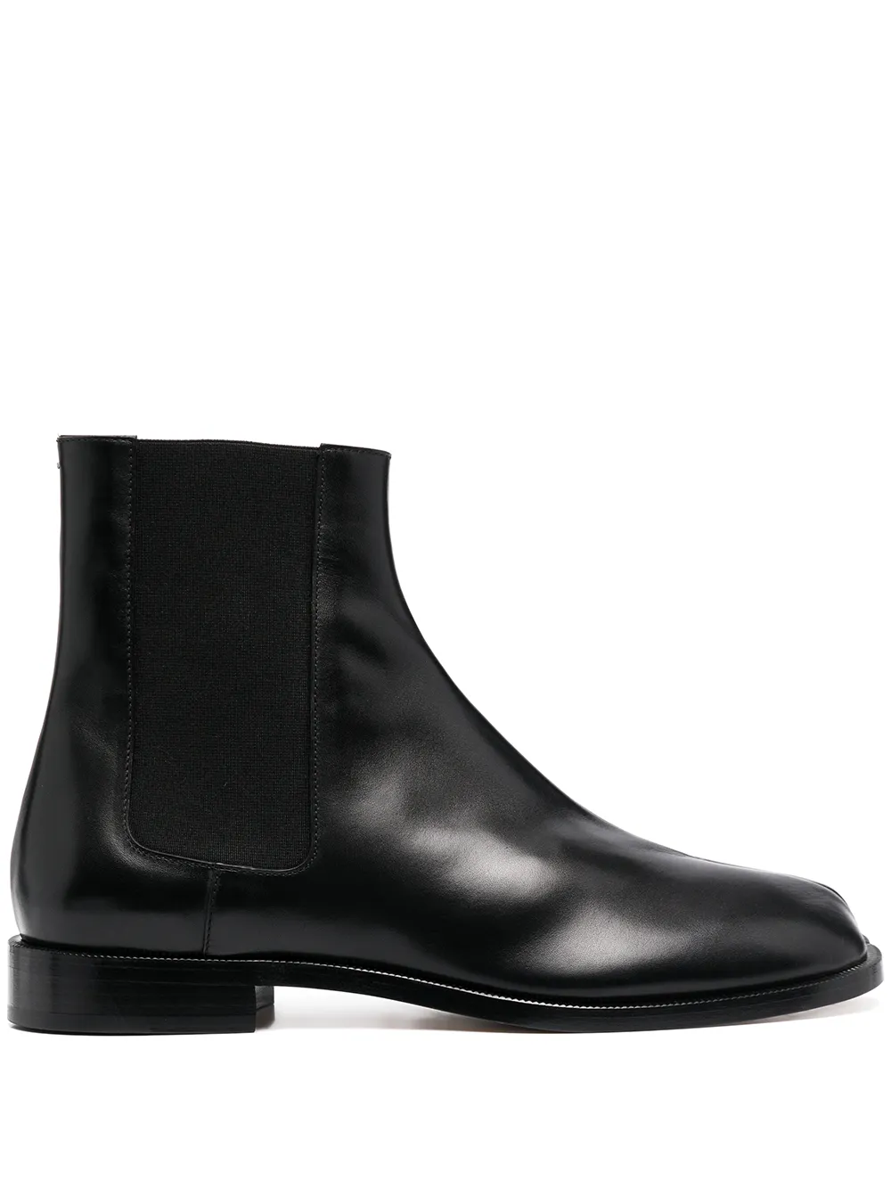 Maison Margiela Tabi Leather Chelsea Boots - Farfetch