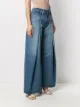 MM6 Maison Margiela stonewashed wide-leg jeans