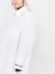Maison Margiela sheer-panel shirt dress