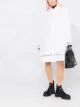 Image 2 of Maison Margiela sheer-panel shirt dress