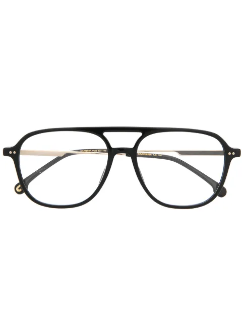 Carrera lentes con armazón redonda