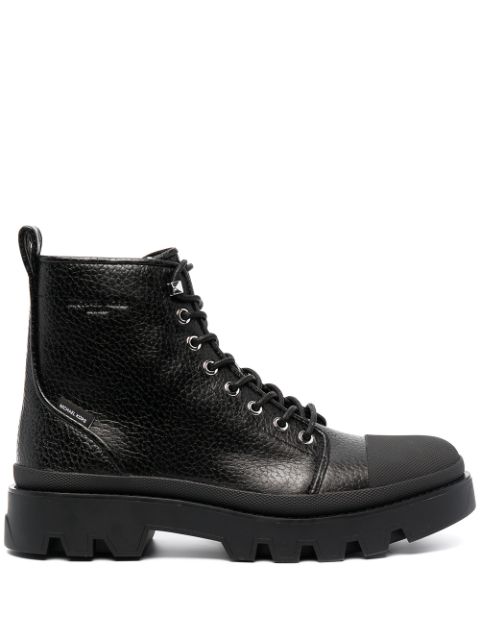 Michael Michael Kors side zip combat boots