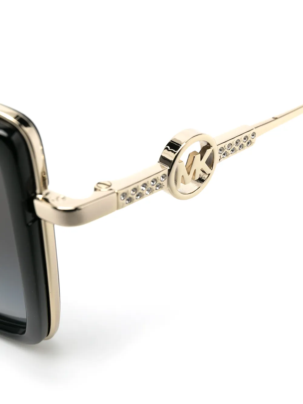 Michael Kors Zonnebril met getinte glazen Zwart