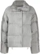Изображение 1 из Acne Studios пуховик в тонкую полоску