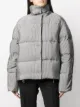 Acne Studios пуховик в тонкую полоску