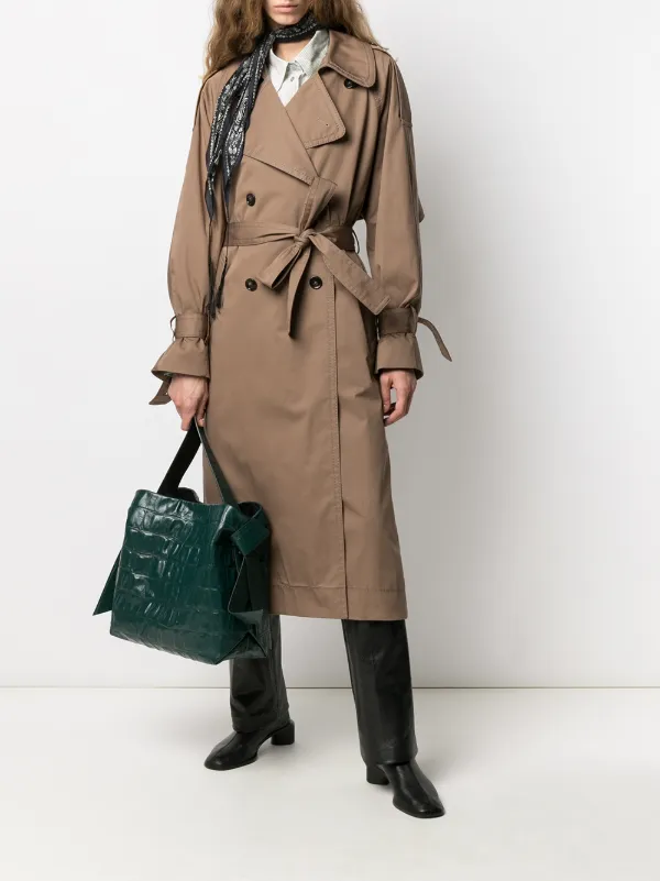 acne studios lucie trench coat